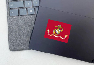 USMC Flag Vinyl Decal, Marine Corps Car Sticker