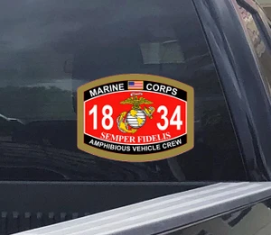 Marine Amphibious Vehicle, MOS 1834, USMC, Marine Corps, Veteran gift, military