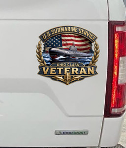 US Navy - USN - Subs - Submariner - Submarine - Car Sticker   Decal