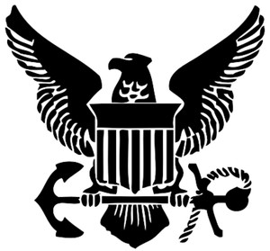 Navy Eagle - Navy -  U.S. Navy -  Navy Logo - Car Sticker - Car Decal - Window Sticker -  Decal  N27