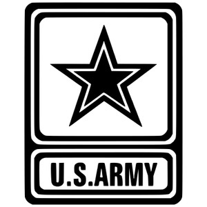 US Army - Army - Army Logo - Military - Car Sticker - Decal  A05