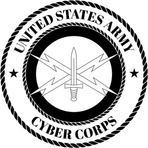 Cyber Corps - MOS - Army - Combat - Soldier - Car Sticker - Decal - Gift