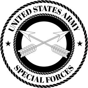 Special Forces - MOS - Army - Combat - Soldier - Car Sticker - Decal - Gift