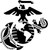 USMC Eagle EGA Vinyl Decal, Marine Corp Sticker