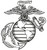 USMC Marine Eagle, EGA, Eagle Globe Anchor, Marine Corps gift, Corp Marine Corp,  Car Sticker,  Window Sticker  Decal