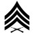 USMC Sergeant E-5 Rank Insignia Decal, Veteran Gift