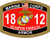 USMC Marine Corps MOS 1812 Armor Decal, Veteran Gift