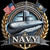 US Navy Submarine Decal – Car Sticker, Window Decal (UV Laminated)
