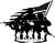 Army - Army Soldiers - Flag - Skull - US Army - Army Logo - Military - Car Sticker - Decal