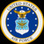 USAF, US Air Force, Military Emblem for Laptops Cars, Patriotic Gift for Air Force Fans