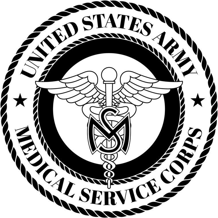 Medical Service Corps - MOS - Army - Combat - Soldier - Car Sticker - Decal - Gift