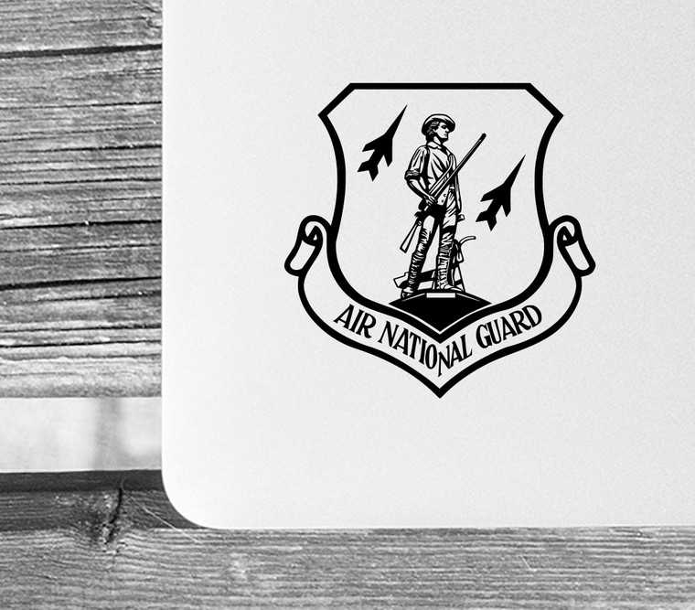 Air National Guard, Army, Air Force - Marines, Patriotic, Sticker Decal, Military , Gift for Air Force Fans