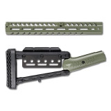 Ranger Point Precision Australia Marlin M-LOK End Cap Straight Grip Lever Stock Set (Moss Green)
