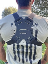 AIM  Mounting Solutions Australia AIM Molle Receiver Chest Rig for hands-free rifle carry