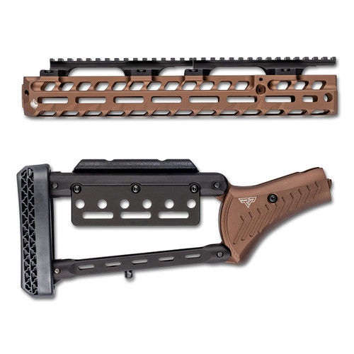 Ranger Point Precision Australia MAS Marlin 1895 1894 336AAS End Cap, Pistol Grip 1913 Receiver Lever Stock Set (Root Beer)