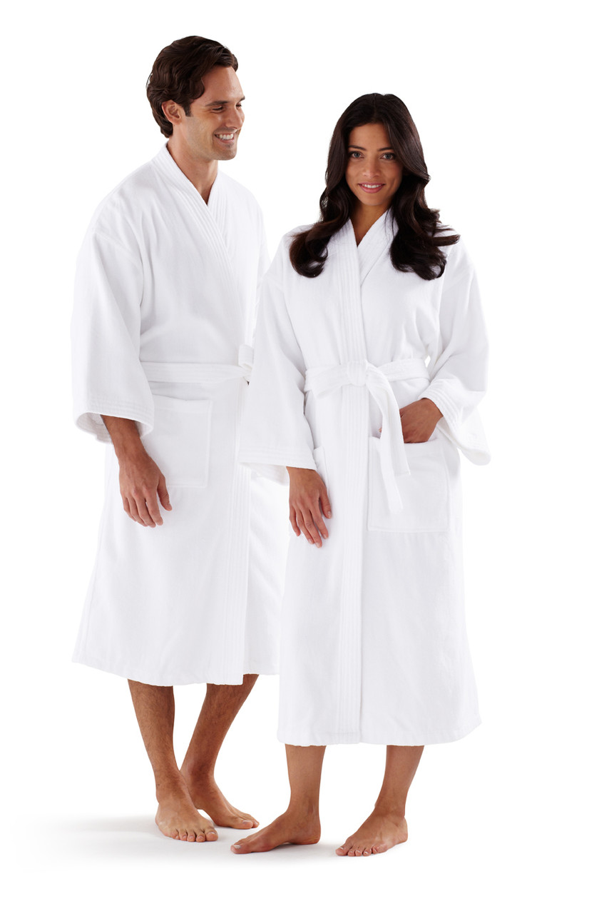 Velour Bathrobe Cotton Velour Robe Boca Terry