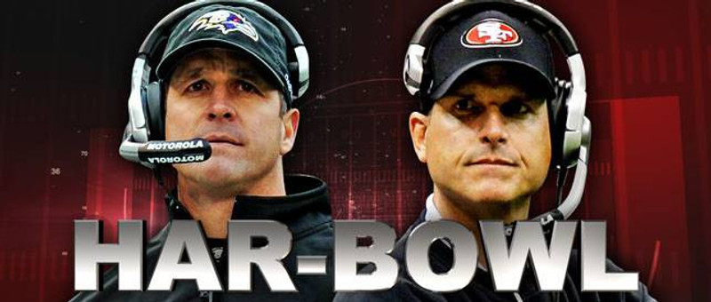 Harbaugh brothers take 49ers, Ravens to Super Bowl