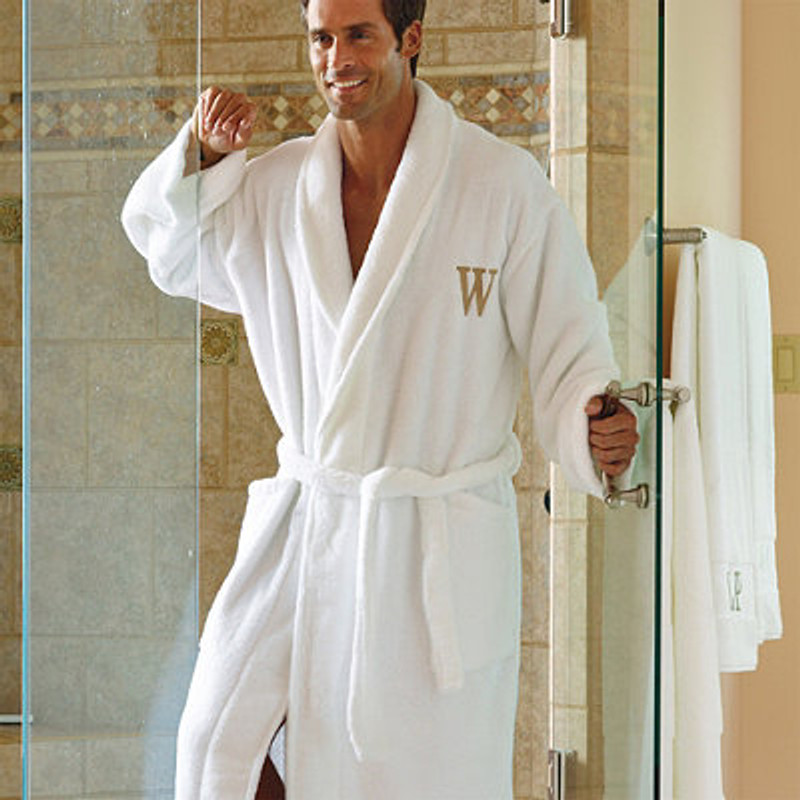 Classic Terry Cloth Spa Robe, Luxury Spa Robes