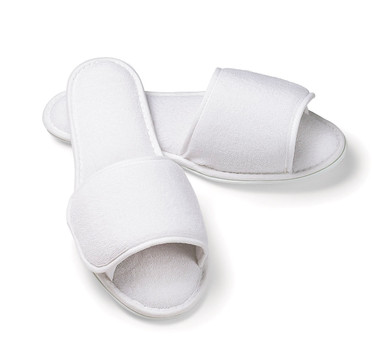 open toe velcro shoes