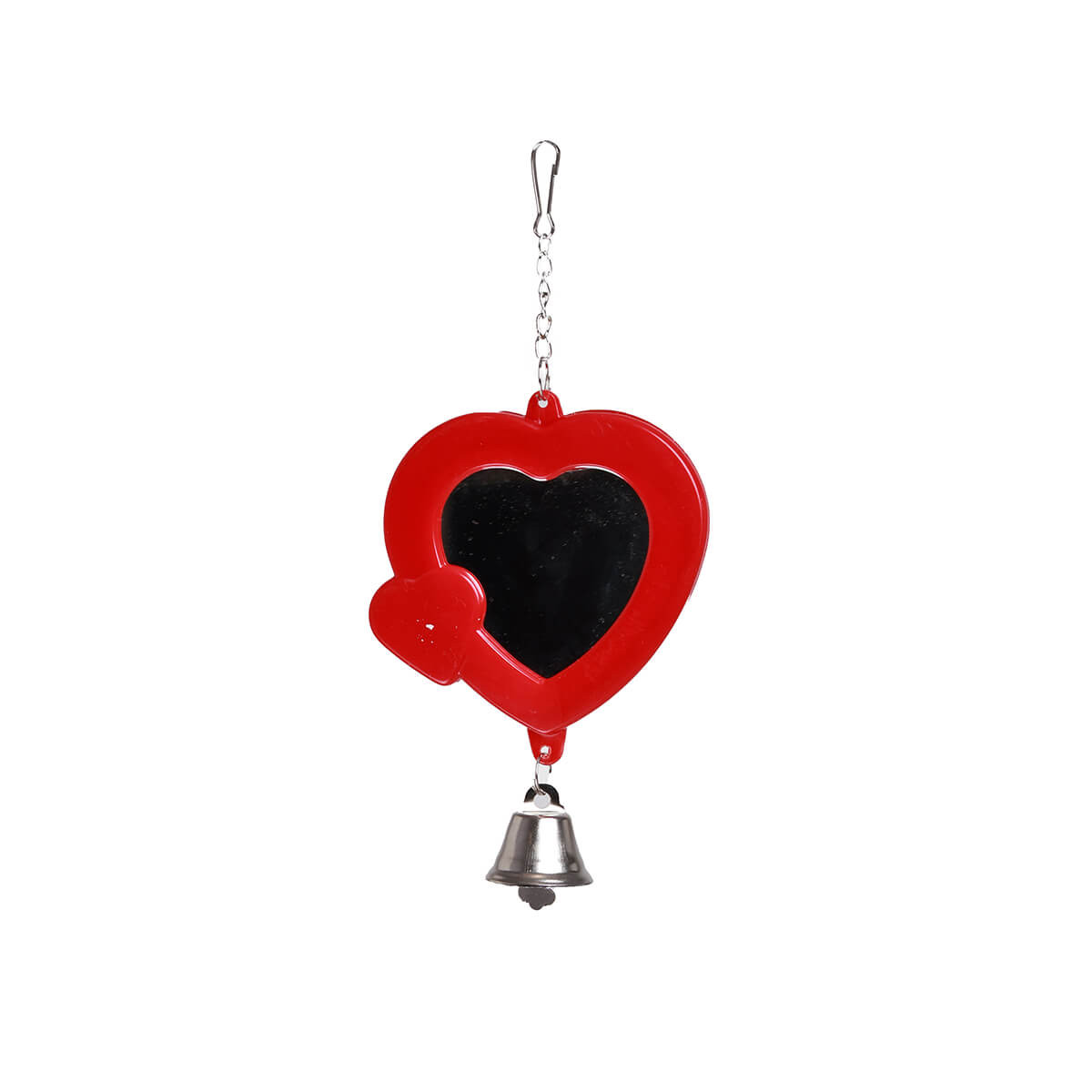 Picture of Looking Good Sweetheart Bird Cage Mirror for Parrots - Small