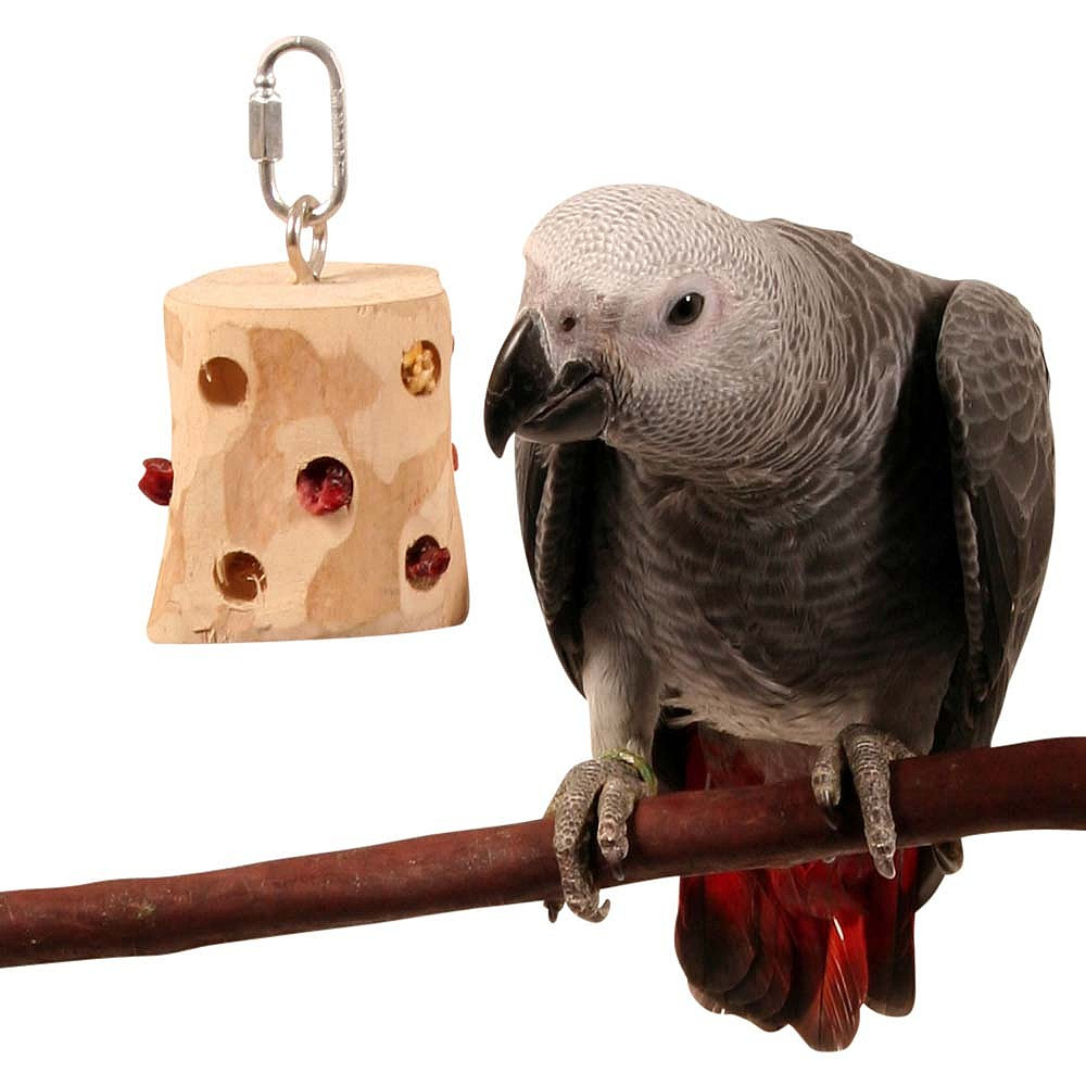 Naturals Woodroll Foraging Parrot Toy Parrot Essentials