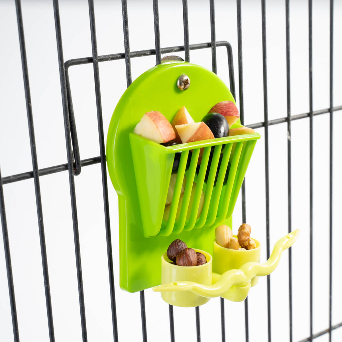 Gallery Detail: Small Fruit Veg Holder Parrot Stand For Bird Cages