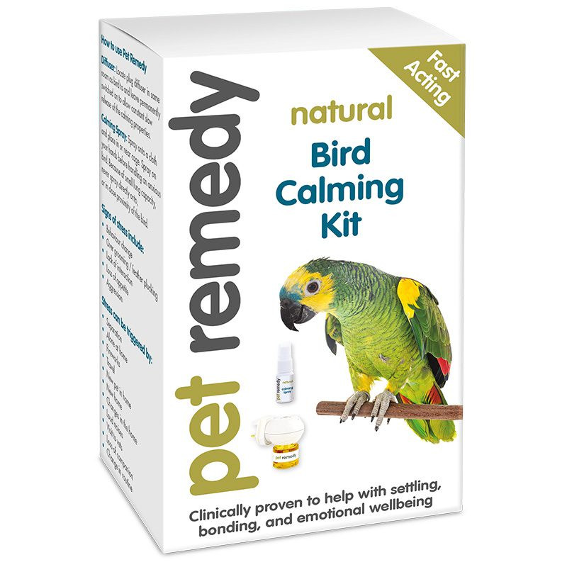 Pet Remedy Parrot Natural Calming Kit for Pet Birds