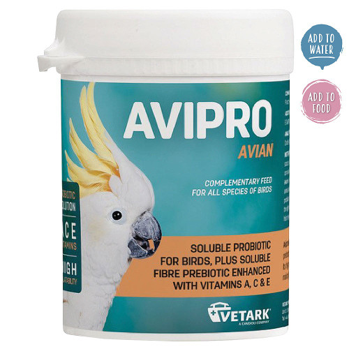 Vetark Avipro Avian Prebiotic & Probiotic Supplement 50g