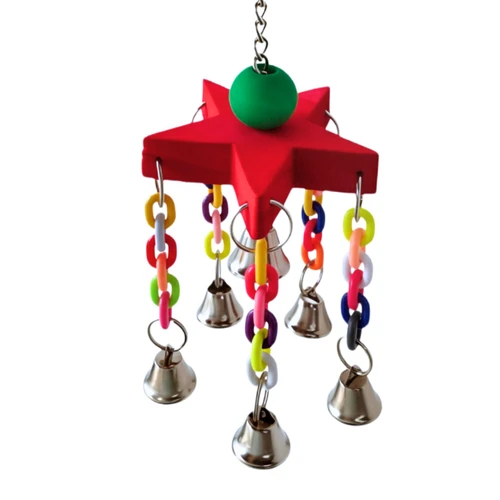 Jingle Stars Hanging Parrot Toy