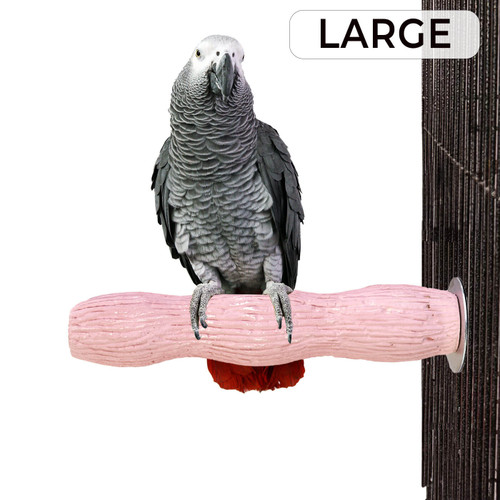 Large Sized Edible Wavy Calcium Parrot Perch