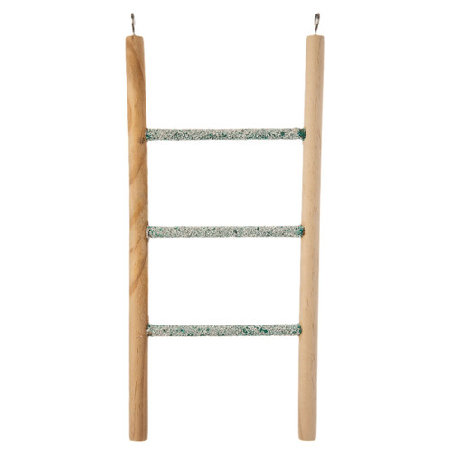 Nail Trimming Parrot Ladder for Budgies, Cockatiels, Conures & Lovebirds - 3 Steps Nail Trimming Parrot Ladder for Budgies, Cockatiels, Conures & Lovebirds - 3 Steps