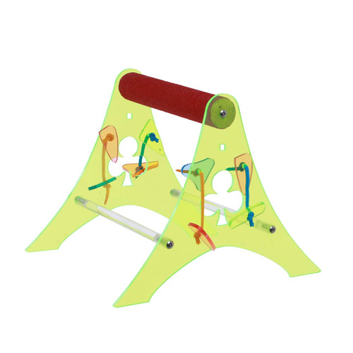 Portable Nail Trimming Parrot Stand Large