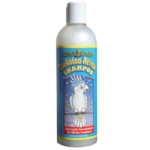 Feather Shine Shampoo and Renew for Cockatoo Parrots 17oz