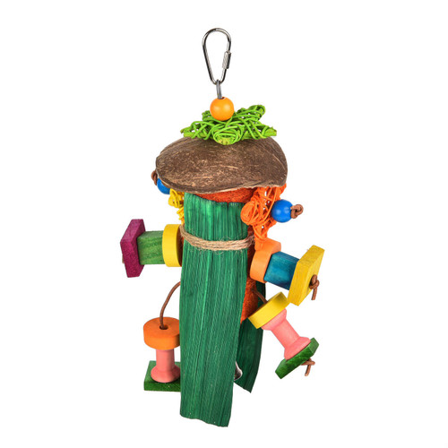 Parrot's Colourful Chew Buddy Natural Bird Toy