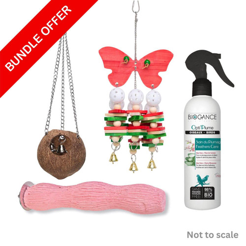 Parrot Essentials Wellness Bundle for Pet Birds - Jumbo