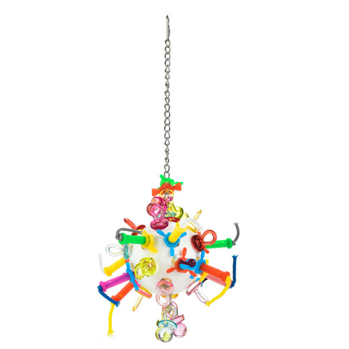 Nuts, Bolts & Binkies Puzzle Parrot Toy - Large