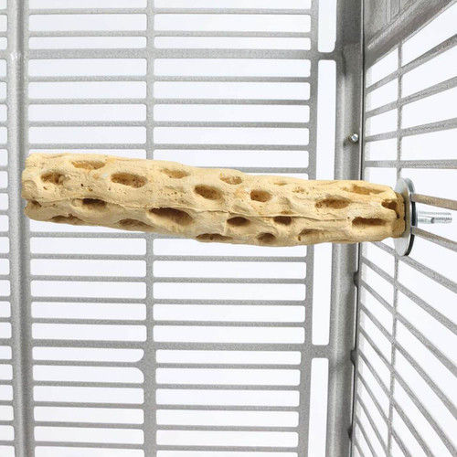 Medium Manu Mineral Perch for Parrots for Bird Cages