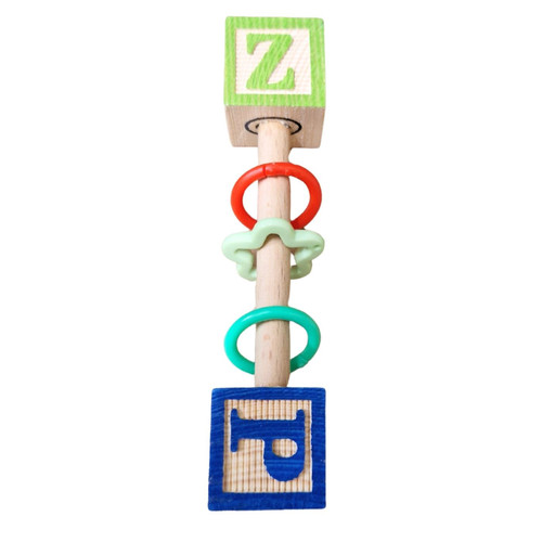ABC Parrot Rattle Foot Toy - Large