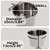 Stainless Steel Parrot Feeding Bowl for Bird Cages - Small