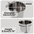 Stainless Steel Parrot Feeding Bowl for Bird Cages - Large