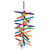 Popsicle Sticks Parrot Preening Toy with Bell