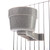 Grey Quick Locking Parrot Food or Water Bowl - Small