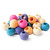 Wooden Parrot Toy Making Parts Colourful Beads for Pet Birds - Pack of 24