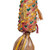 Palm Leaf Coloured Spiked Pinata Natural Parrot Toy - Small