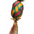 Palm Leaf Rainbow Melon Pinata Natural Parrot Toy