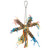 Christmas Snowflake Preen & Shred Natural Parrot Toy