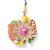 Christmas Snowflake Corn Leaf Natural Parrot Toy