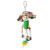 Wood & Rope Beaky Lady Parrot Toy
