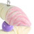 Calcium Ice Cream Kabob Parrot Toy for Beak Conditioning