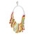 Christmas Rainbow Cotton Preening Parrot Toy Swing for Pet Birds
